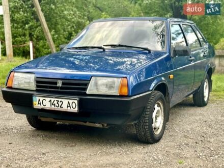 ВАЗ 21099 2008 у Локачі на Automoto.ua Синій ВАЗ 21099, об'ємом двигуна 1.6 л та пробігом 107 тис. км за 2800 $, фото 1 на Automoto.ua