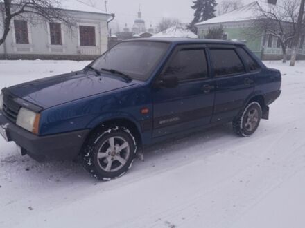 Синий ВАЗ 21099, объемом двигателя 1.6 л и пробегом 260 тыс. км за 2300 $, фото 1 на Automoto.ua