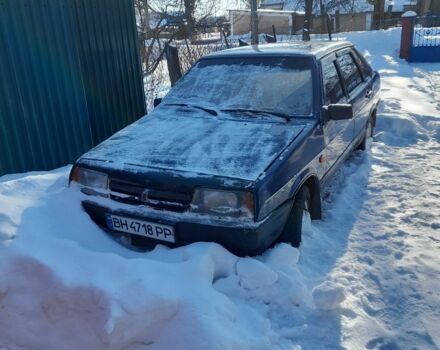 Синий ВАЗ 21099, объемом двигателя 1.5 л и пробегом 239 тыс. км за 1400 $, фото 1 на Automoto.ua