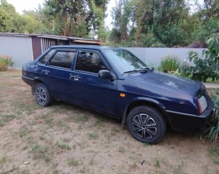 Синій ВАЗ 21099, об'ємом двигуна 1.6 л та пробігом 220 тис. км за 1496 $, фото 1 на Automoto.ua