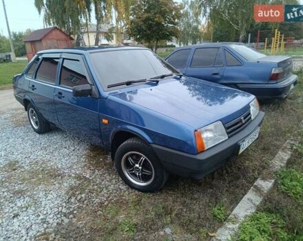 Синій ВАЗ 21099, об'ємом двигуна 1.6 л та пробігом 92 тис. км за 2250 $, фото 1 на Automoto.ua