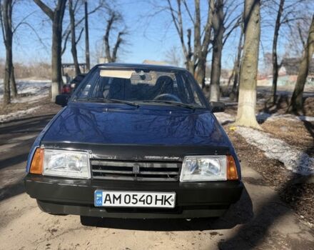 Синій ВАЗ 21099, об'ємом двигуна 1.6 л та пробігом 150 тис. км за 1550 $, фото 1 на Automoto.ua