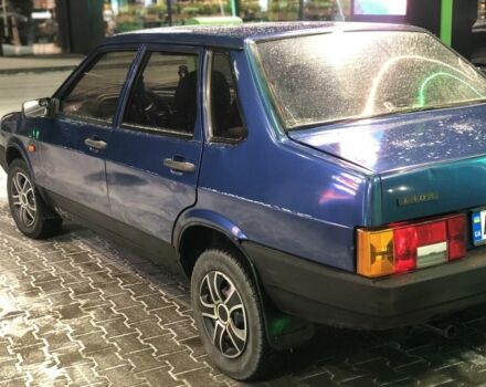 Синий ВАЗ 21099, объемом двигателя 0 л и пробегом 200 тыс. км за 1550 $, фото 1 на Automoto.ua