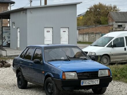 ВАЗ 21099 2008 у Тернополі на Automoto.ua Синій ВАЗ 21099, об'ємом двигуна 1.6 л та пробігом 240 тис. км за 450 $, фото 1 на Automoto.ua