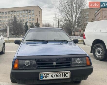 Синий ВАЗ 21099, объемом двигателя 1.6 л и пробегом 247 тыс. км за 1600 $, фото 1 на Automoto.ua