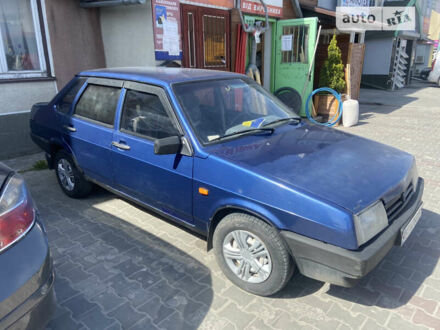 ВАЗ 21099 2008 в Тернополе на Automoto.ua Синий ВАЗ 21099, объемом двигателя 1.6 л и пробегом 408 тыс. км за 1250 $, фото 1 на Automoto.ua