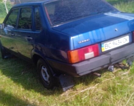 Синий ВАЗ 21099, объемом двигателя 1.5 л и пробегом 260 тыс. км за 1000 $, фото 1 на Automoto.ua