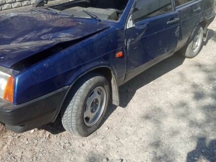 Синій ВАЗ 21099, об'ємом двигуна 0 л та пробігом 150 тис. км за 330 $, фото 1 на Automoto.ua