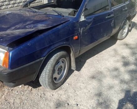 Синій ВАЗ 21099, об'ємом двигуна 0 л та пробігом 150 тис. км за 330 $, фото 1 на Automoto.ua