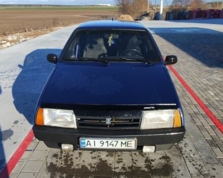 Синій ВАЗ 21099, об'ємом двигуна 1.6 л та пробігом 260 тис. км за 1200 $, фото 1 на Automoto.ua