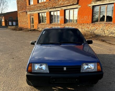 Синий ВАЗ 21099, объемом двигателя 1.6 л и пробегом 265 тыс. км за 1806 $, фото 1 на Automoto.ua