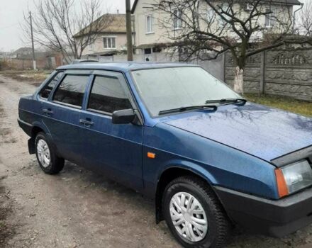 Синій ВАЗ 21099, об'ємом двигуна 1.6 л та пробігом 186 тис. км за 1600 $, фото 1 на Automoto.ua