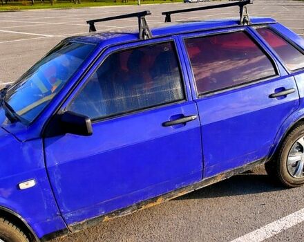 Синий ВАЗ 21099, объемом двигателя 1.6 л и пробегом 85 тыс. км за 800 $, фото 1 на Automoto.ua