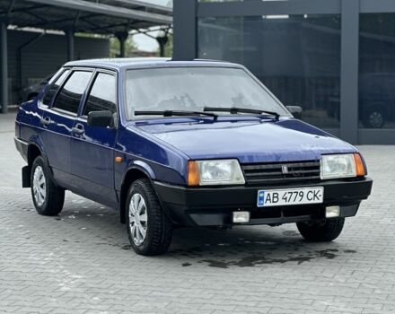 Синий ВАЗ 21099, объемом двигателя 1.6 л и пробегом 111 тыс. км за 1450 $, фото 1 на Automoto.ua