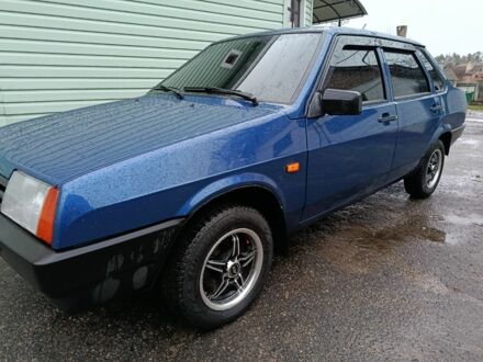 Синій ВАЗ 21099, об'ємом двигуна 1 л та пробігом 94 тис. км за 2850 $, фото 1 на Automoto.ua