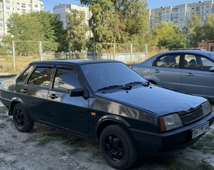 Синий ВАЗ 21099, объемом двигателя 1.6 л и пробегом 230 тыс. км за 1550 $, фото 1 на Automoto.ua