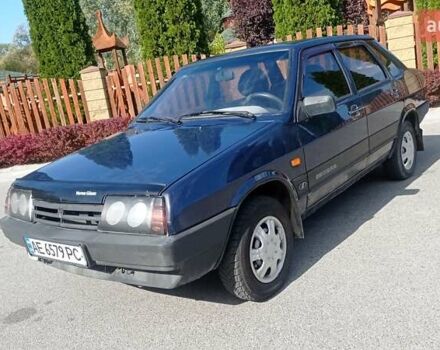 Синій ВАЗ 21099, об'ємом двигуна 1.6 л та пробігом 90 тис. км за 1400 $, фото 1 на Automoto.ua