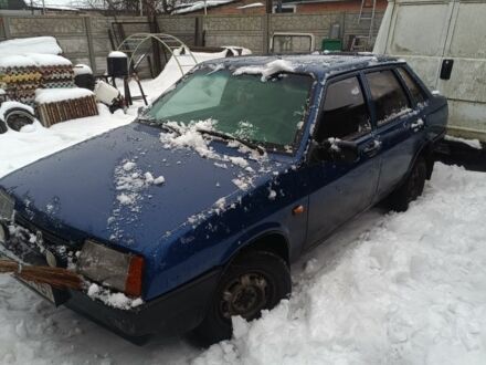 Синій ВАЗ 21099, об'ємом двигуна 1.6 л та пробігом 175 тис. км за 1850 $, фото 1 на Automoto.ua