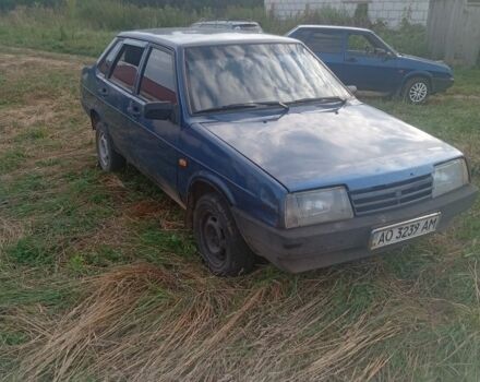 Синий ВАЗ 21099, объемом двигателя 1.5 л и пробегом 107 тыс. км за 783 $, фото 1 на Automoto.ua