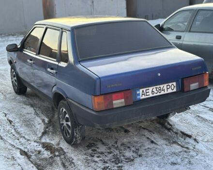 Синий ВАЗ 21099, объемом двигателя 1.6 л и пробегом 200 тыс. км за 1550 $, фото 1 на Automoto.ua