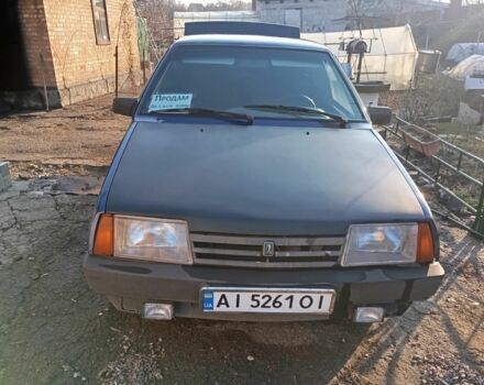 Синий ВАЗ 21099, объемом двигателя 1.6 л и пробегом 223 тыс. км за 1500 $, фото 1 на Automoto.ua