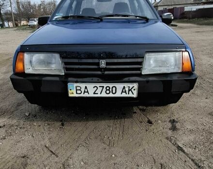 Синий ВАЗ 21099, объемом двигателя 1.5 л и пробегом 325 тыс. км за 500 $, фото 1 на Automoto.ua
