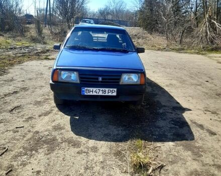 Синий ВАЗ 21099, объемом двигателя 1.6 л и пробегом 0 тыс. км за 1400 $, фото 1 на Automoto.ua