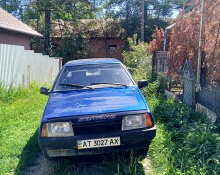 Синий ВАЗ 21099, объемом двигателя 1.6 л и пробегом 168 тыс. км за 800 $, фото 1 на Automoto.ua