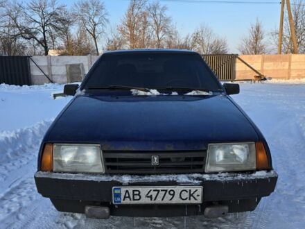 Синий ВАЗ 21099, объемом двигателя 1.6 л и пробегом 380 тыс. км за 1200 $, фото 1 на Automoto.ua