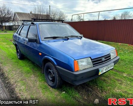 Синий ВАЗ 21099, объемом двигателя 1.6 л и пробегом 308 тыс. км за 1200 $, фото 1 на Automoto.ua