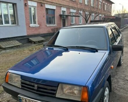 Синий ВАЗ 21099, объемом двигателя 1.6 л и пробегом 112 тыс. км за 2950 $, фото 1 на Automoto.ua