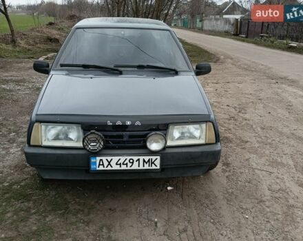 Синий ВАЗ 21099, объемом двигателя 1.6 л и пробегом 160 тыс. км за 2100 $, фото 1 на Automoto.ua