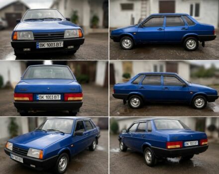 Синий ВАЗ 21099, объемом двигателя 1.6 л и пробегом 145 тыс. км за 1607 $, фото 1 на Automoto.ua