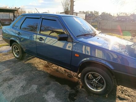 Синій ВАЗ 21099, об'ємом двигуна 1 л та пробігом 94 тис. км за 2750 $, фото 1 на Automoto.ua