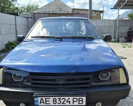 Синий ВАЗ 21099, объемом двигателя 1.6 л и пробегом 140 тыс. км за 1700 $, фото 1 на Automoto.ua