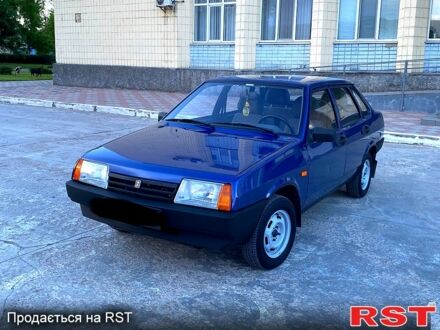 Синий ВАЗ 21099, объемом двигателя 1.6 л и пробегом 53 тыс. км за 3600 $, фото 1 на Automoto.ua