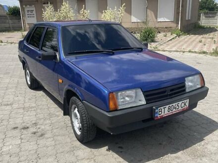 Синий ВАЗ 21099, объемом двигателя 1.6 л и пробегом 112 тыс. км за 2500 $, фото 1 на Automoto.ua