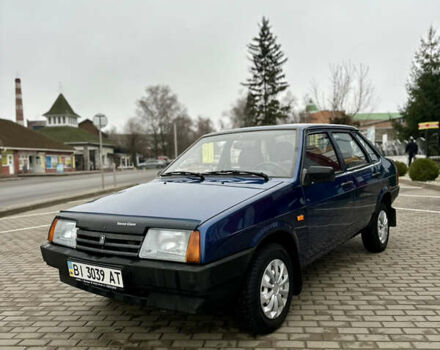 Синій ВАЗ 21099, об'ємом двигуна 1.6 л та пробігом 156 тис. км за 2400 $, фото 1 на Automoto.ua