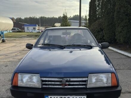 Синий ВАЗ 21099, объемом двигателя 1.6 л и пробегом 138 тыс. км за 1350 $, фото 1 на Automoto.ua