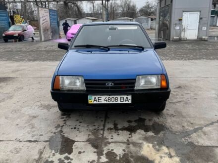 Синий ВАЗ 21099, объемом двигателя 10 л и пробегом 3 тыс. км за 1300 $, фото 1 на Automoto.ua
