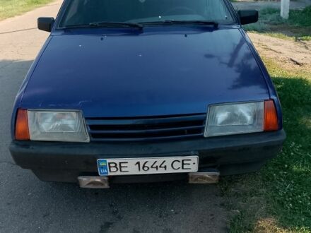 Синій ВАЗ 21099, об'ємом двигуна 1.6 л та пробігом 200 тис. км за 1105 $, фото 1 на Automoto.ua