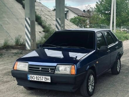 ВАЗ 21099 2008 у Бродах на Automoto.ua Синій ВАЗ 21099, об'ємом двигуна 1.6 л та пробігом 177 тис. км за 1400 $, фото 1 на Automoto.ua