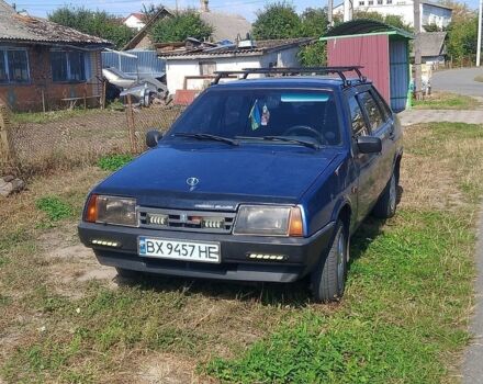 Синій ВАЗ 21099, об'ємом двигуна 1.6 л та пробігом 212 тис. км за 1700 $, фото 1 на Automoto.ua