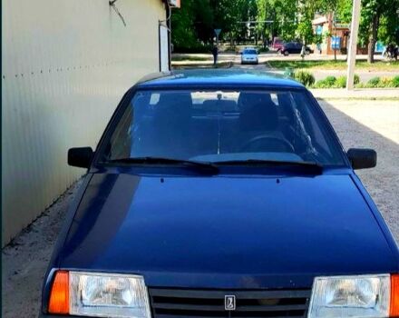 Синий ВАЗ 21099, объемом двигателя 1.6 л и пробегом 130 тыс. км за 2000 $, фото 1 на Automoto.ua