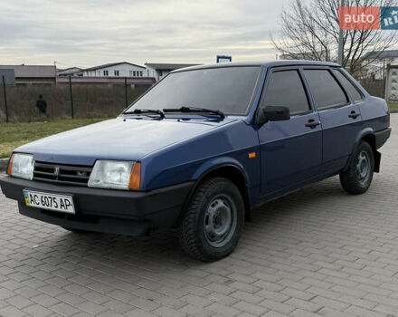 Синій ВАЗ 21099, об'ємом двигуна 1.6 л та пробігом 83 тис. км за 3200 $, фото 1 на Automoto.ua