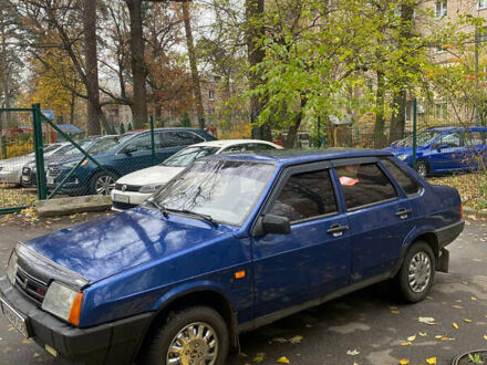 Синий ВАЗ 21099, объемом двигателя 1.6 л и пробегом 130 тыс. км за 3000 $, фото 1 на Automoto.ua