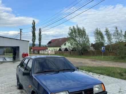 Синий ВАЗ 21099, объемом двигателя 1.6 л и пробегом 180 тыс. км за 703 $, фото 1 на Automoto.ua