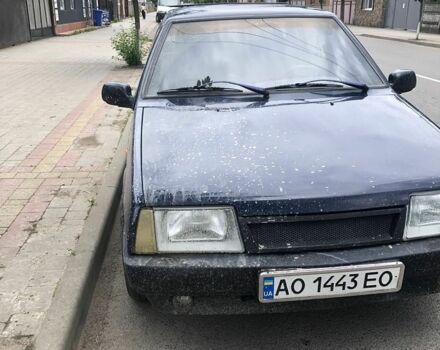 Синий ВАЗ 21099, объемом двигателя 1.6 л и пробегом 115 тыс. км за 1350 $, фото 1 на Automoto.ua