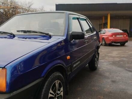 Синій ВАЗ 21099, об'ємом двигуна 1.6 л та пробігом 159 тис. км за 2200 $, фото 1 на Automoto.ua