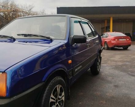 Синий ВАЗ 21099, объемом двигателя 1.6 л и пробегом 159 тыс. км за 2200 $, фото 1 на Automoto.ua